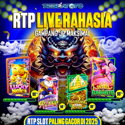RTP Live TESLATOTO 🟢 Rahasia Gampang JP Maksimal, RTP Slot Paling Gacor di 2025!